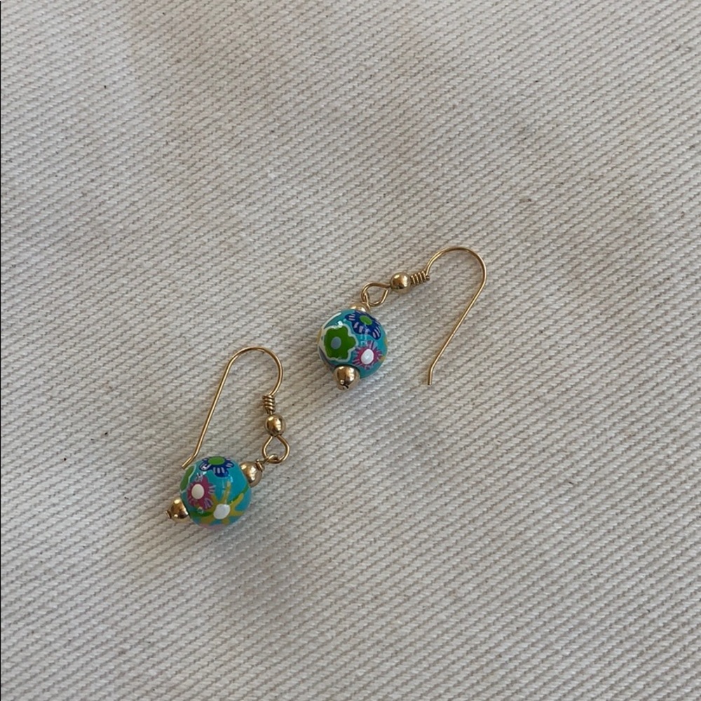 Angela Moore drop earrings